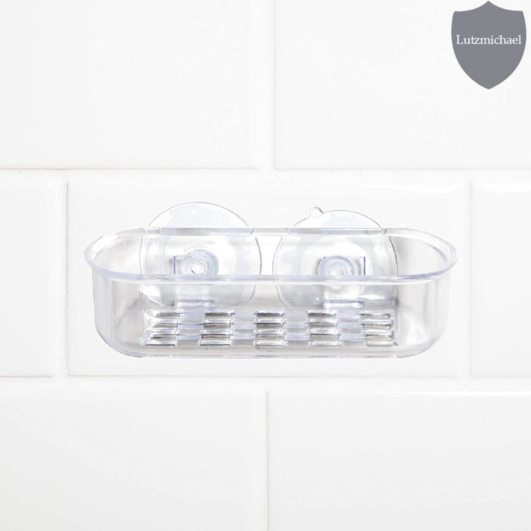 Rebrilliant Plastic Shower Soap Bar Holder, Clear Wayfair Canada